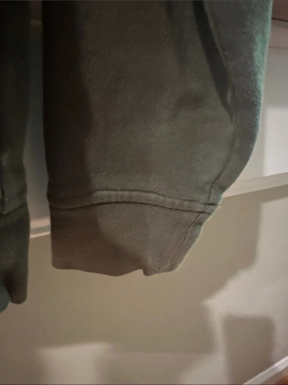 Banana Republic Olive Green Hooded Pullover Sweatshirt